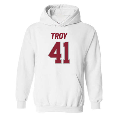 Troy - NCAA Football : Will Spain - Hooded Sweatshirt-0