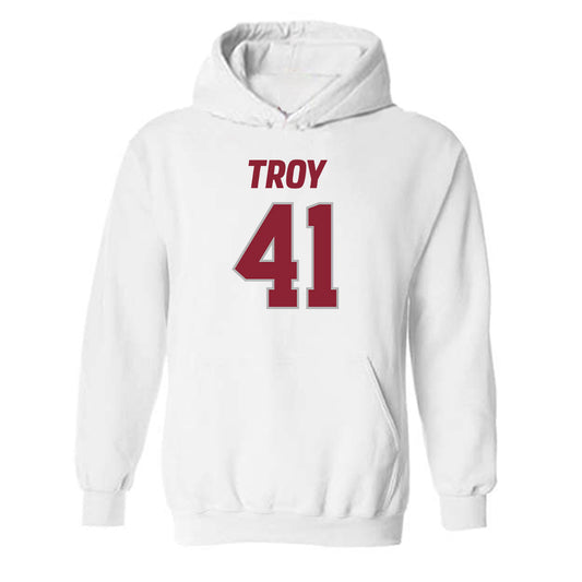 Troy - NCAA Football : Will Spain - Hooded Sweatshirt-0