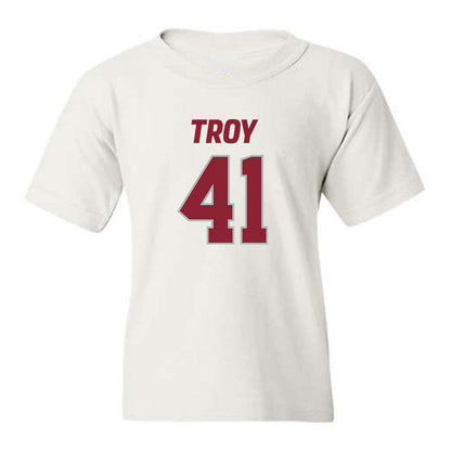 Troy - NCAA Football : Will Spain - Youth T-Shirt-0