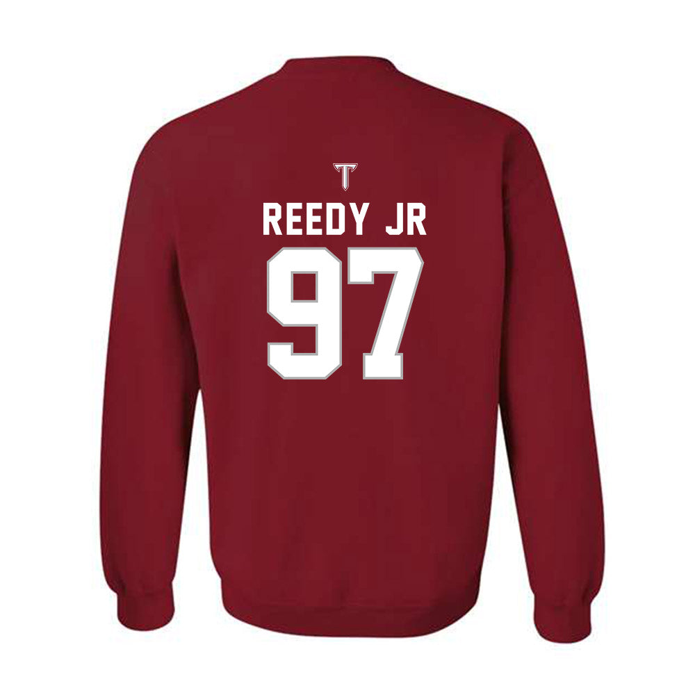 Troy - NCAA Football : Kenny Reedy Jr - Crewneck Sweatshirt-1