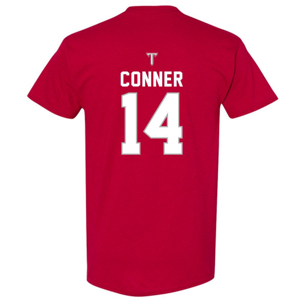 Troy - NCAA Football : Ethan Conner - T-Shirt-1