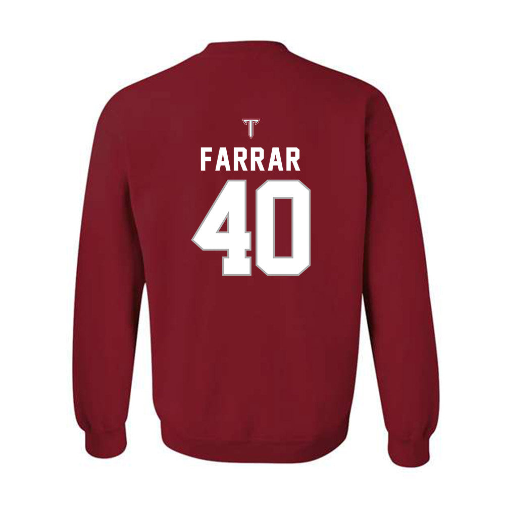 Troy - NCAA Football : Joe Farrar - Crewneck Sweatshirt-1
