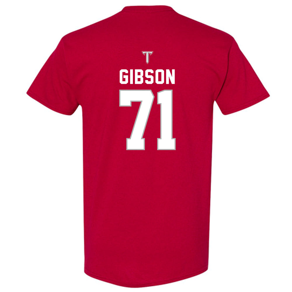 Troy - NCAA Football : Kyler Gibson - T-Shirt-1