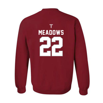 Troy - NCAA Football : Montavious Meadows - Crewneck Sweatshirt-1