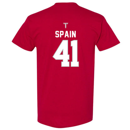 Troy - NCAA Football : Will Spain - T-Shirt-1