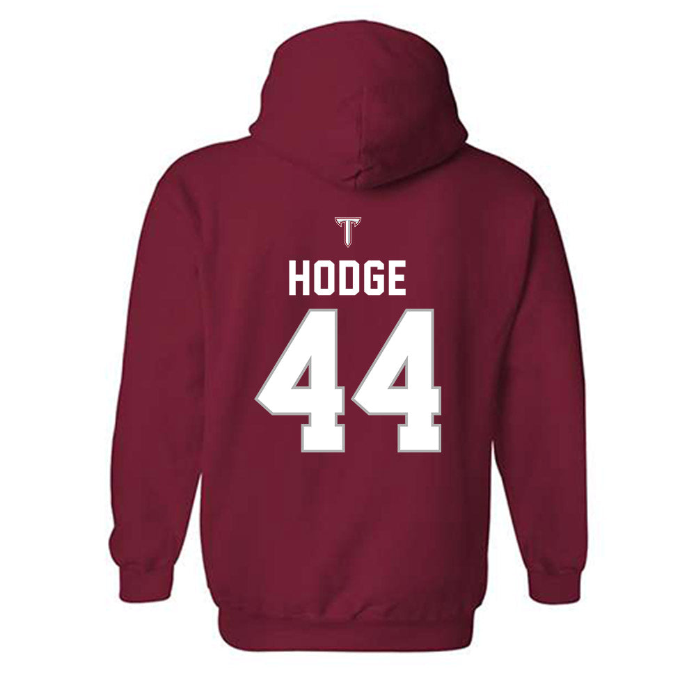 Troy - NCAA Football : Luke Hodge - Hooded Sweatshirt-1