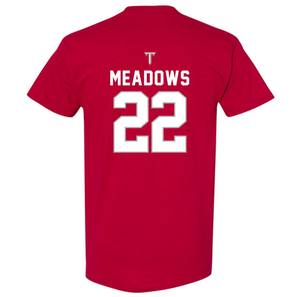 Troy - NCAA Football : Montavious Meadows - T-Shirt-1