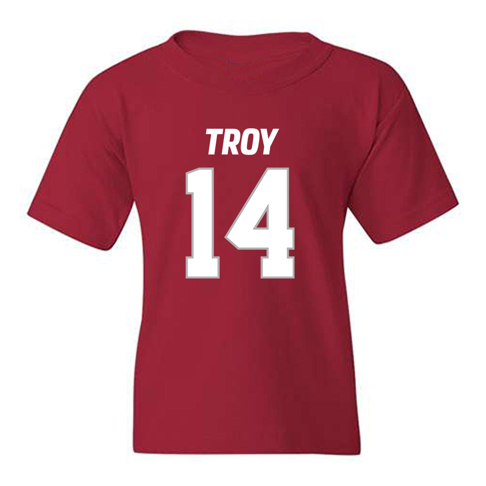 Troy - NCAA Football : Ethan Conner - Youth T-Shirt-0