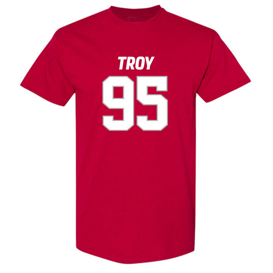 Troy - NCAA Football : Luis Medina - T-Shirt-0