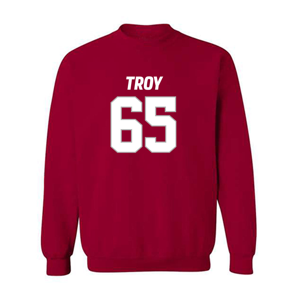 Troy - NCAA Football : Tyler Cappi - Crewneck Sweatshirt-0