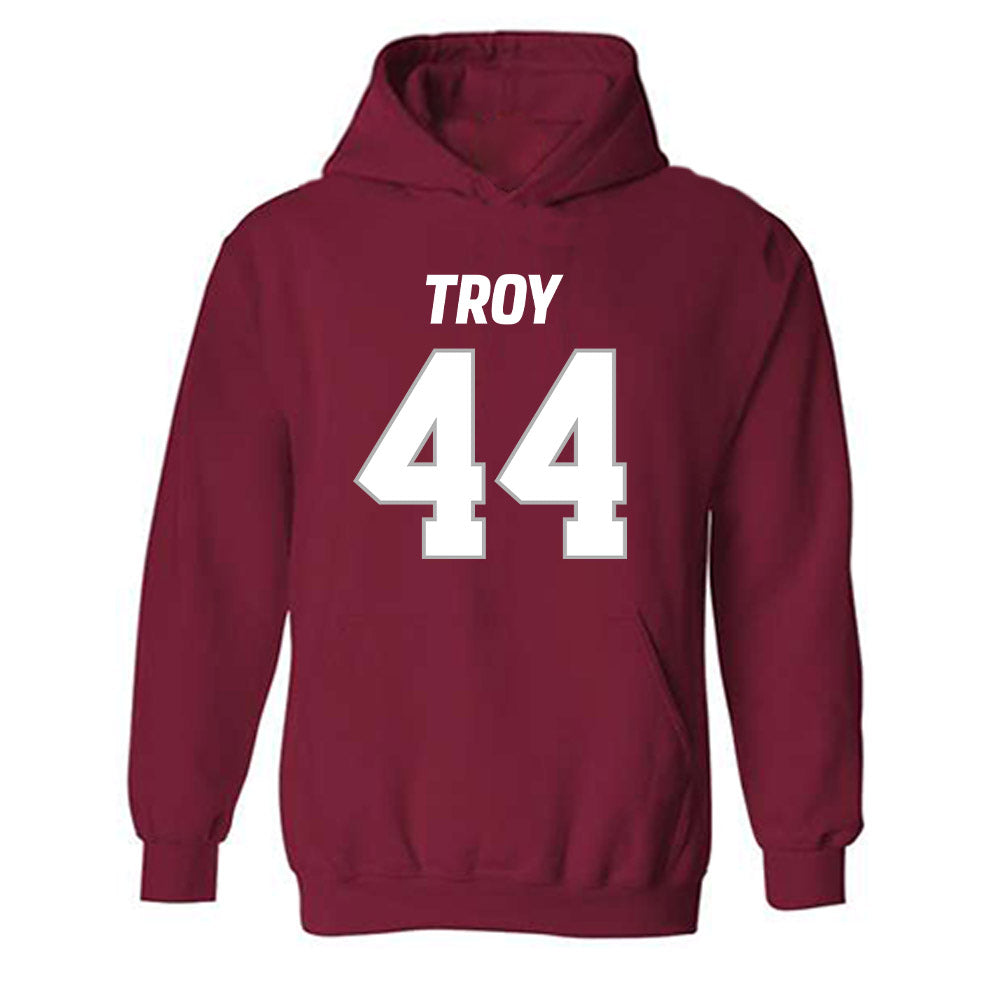 Troy - NCAA Football : Luke Hodge - Hooded Sweatshirt-0