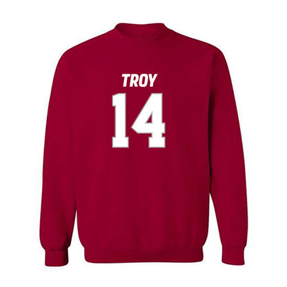 Troy - NCAA Football : Ethan Conner - Crewneck Sweatshirt-0