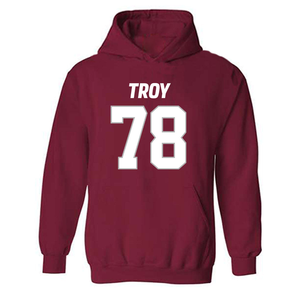 Troy - NCAA Football : Billy Gilmore - Hooded Sweatshirt-0