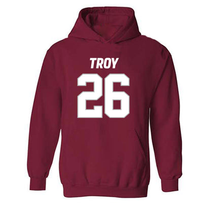 Troy - NCAA Football : Dewhitt Betterson - Hooded Sweatshirt-0