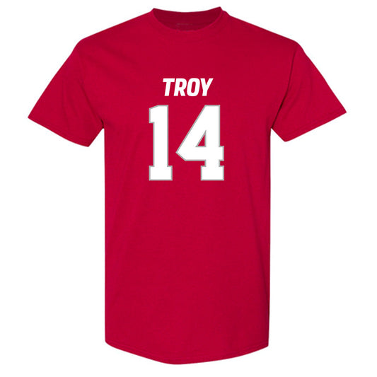 Troy - NCAA Football : Ethan Conner - T-Shirt-0