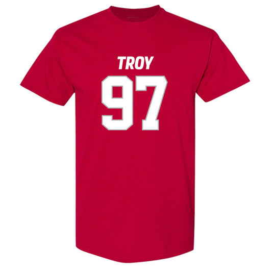 Troy - NCAA Football : Kenny Reedy Jr - T-Shirt-0