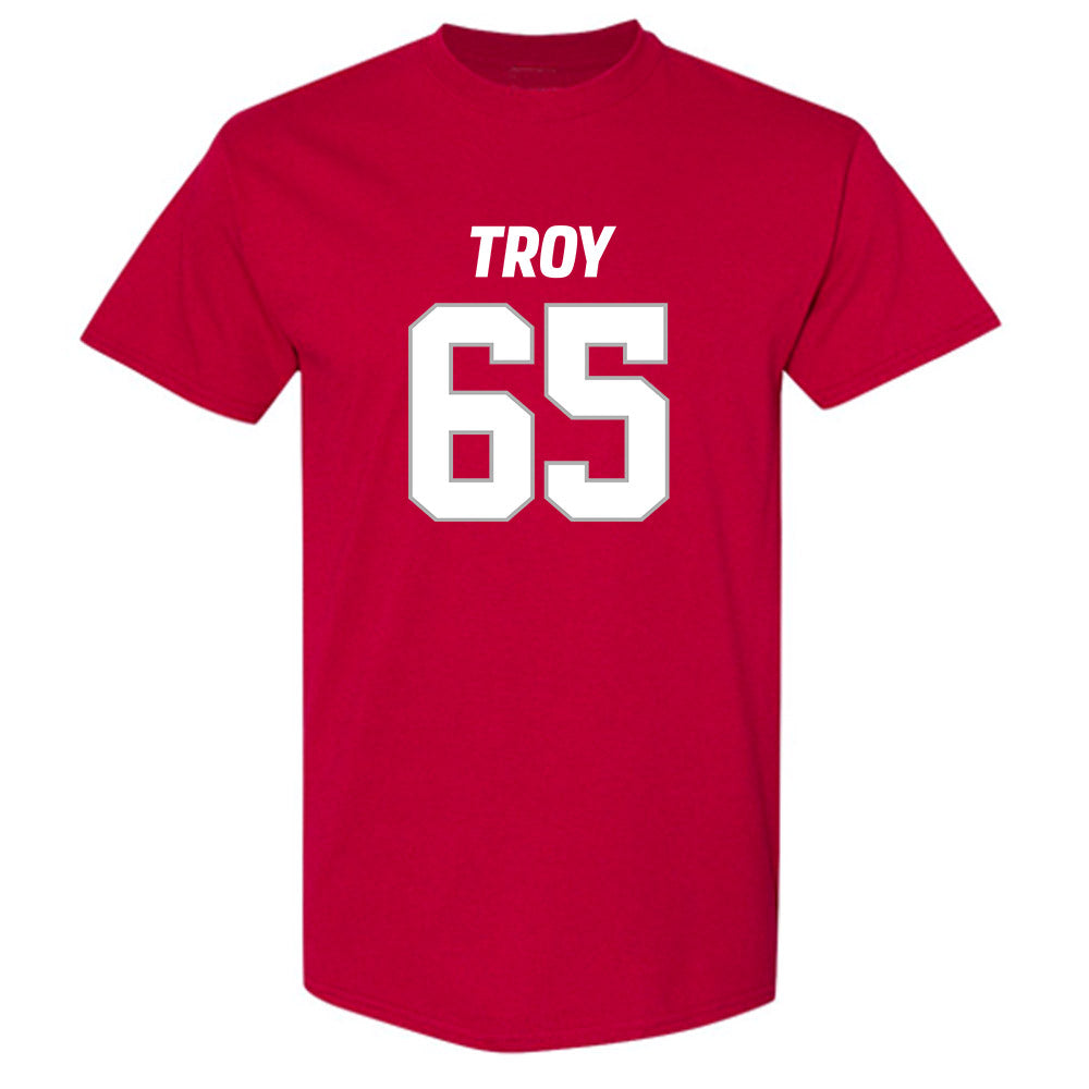 Troy - NCAA Football : Tyler Cappi - T-Shirt-0