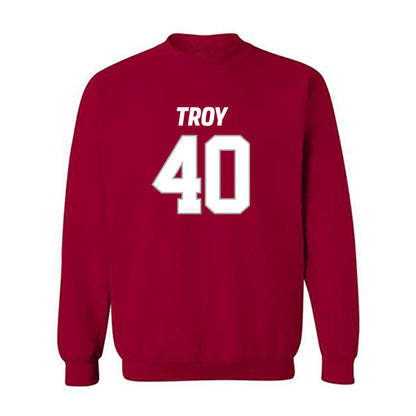 Troy - NCAA Football : Joe Farrar - Crewneck Sweatshirt-0