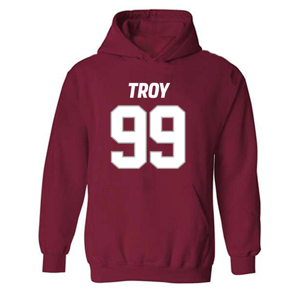 Troy - NCAA Football : Julian Peterson - Hooded Sweatshirt-0