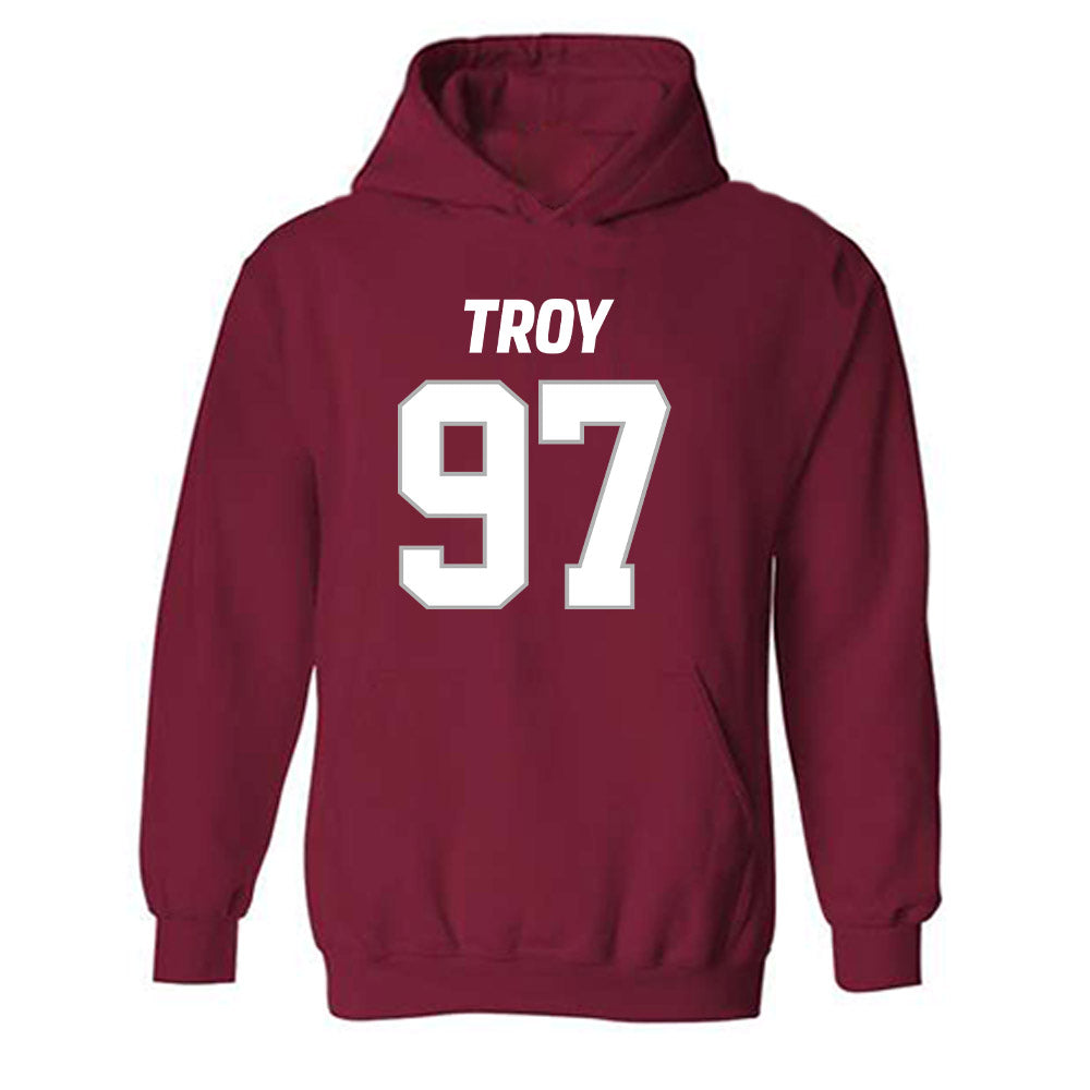 Troy - NCAA Football : Kenny Reedy Jr - Hooded Sweatshirt-0