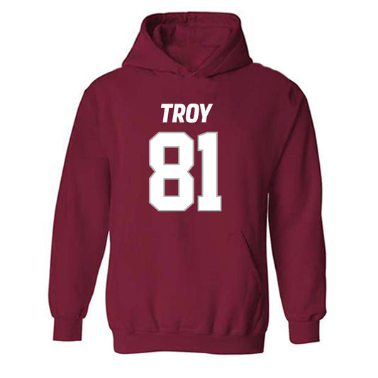 Troy - NCAA Football : Robert Bruce - Hooded Sweatshirt-0