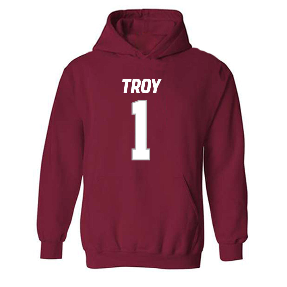 Troy - NCAA Football : Phillip Lee - Hooded Sweatshirt-0