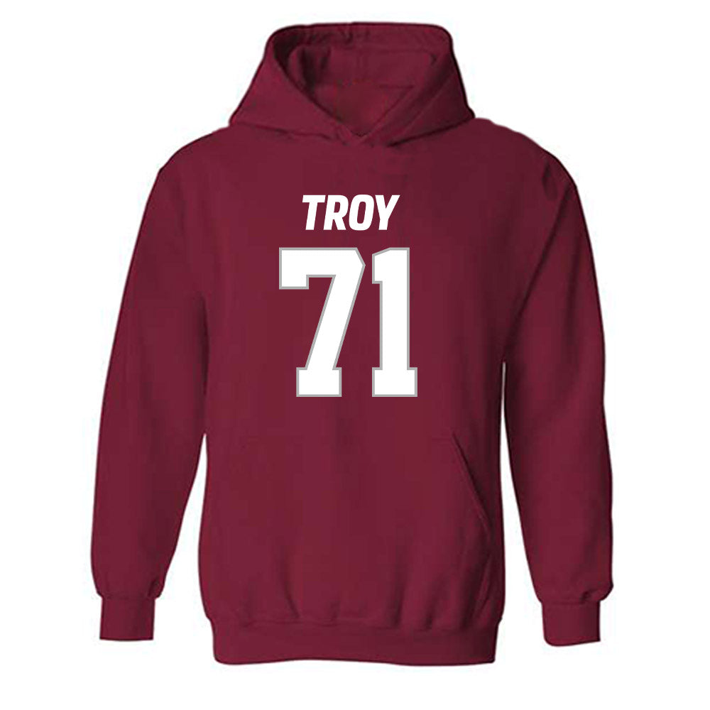 Troy - NCAA Football : Kyler Gibson - Hooded Sweatshirt-0