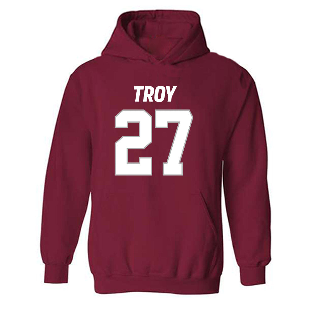 Troy - NCAA Football : John Butler - Hooded Sweatshirt-0