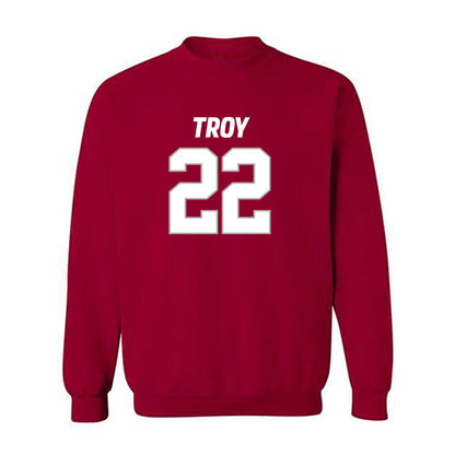 Troy - NCAA Football : Montavious Meadows - Crewneck Sweatshirt-0