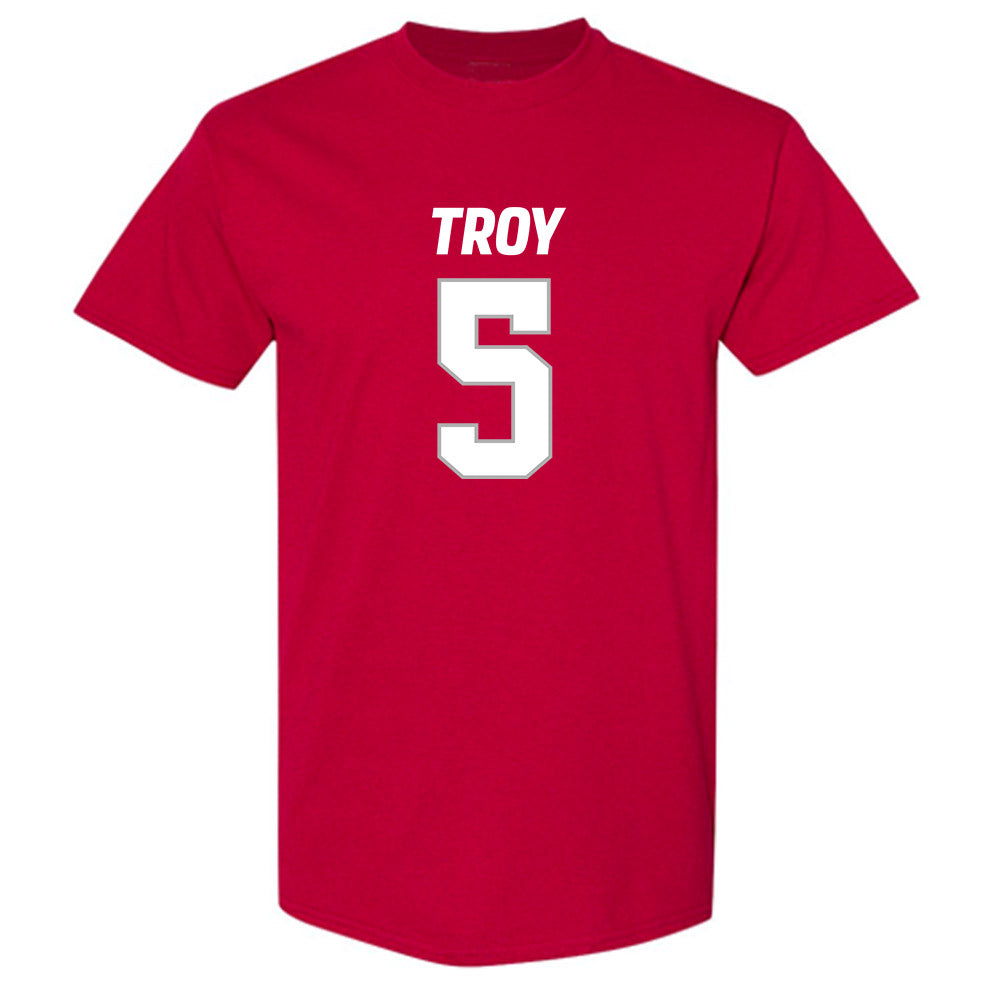 Troy - NCAA Football : Jah-Mal Williams - T-Shirt-0