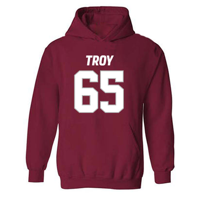 Troy - NCAA Football : Tyler Cappi - Hooded Sweatshirt-0