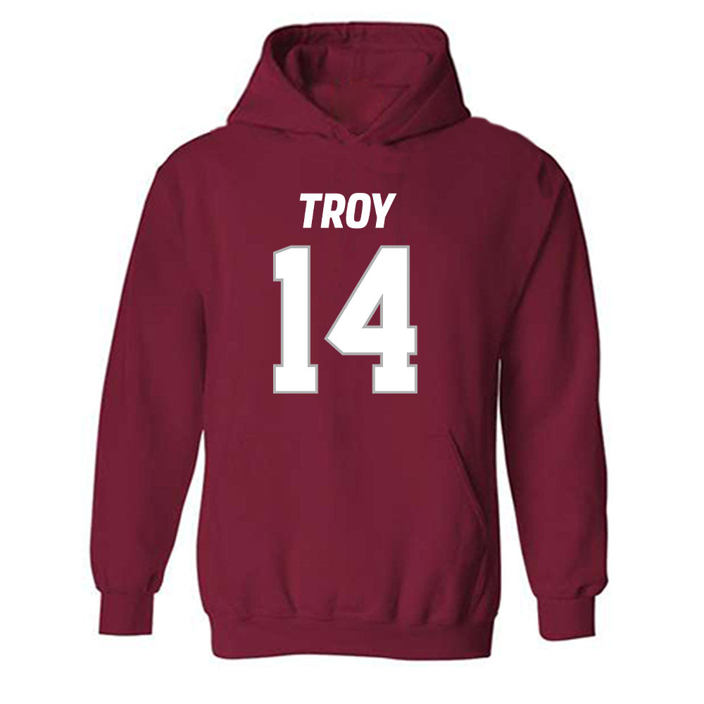 Troy - NCAA Football : Ethan Conner - Hooded Sweatshirt-0
