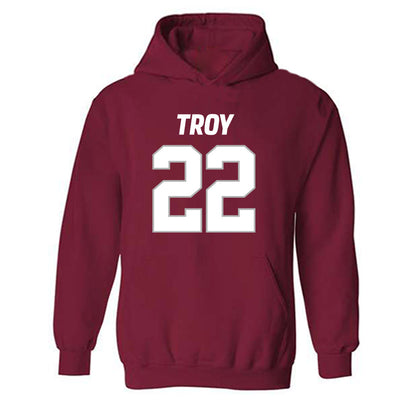 Troy - NCAA Football : Montavious Meadows - Hooded Sweatshirt-0