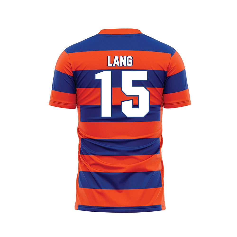 Florida - NCAA Women's Soccer : Addy Lang - Striped Soccer Jersey-1