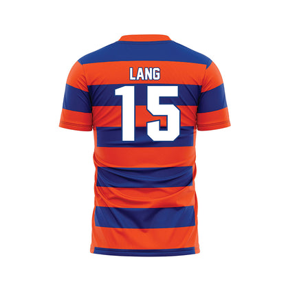 Florida - NCAA Women's Soccer : Addy Lang - Striped Soccer Jersey-1