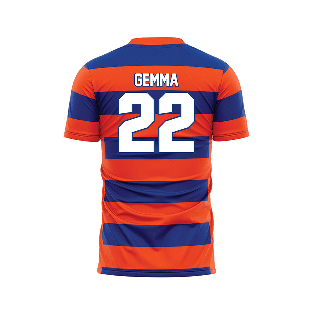 Florida - NCAA Women's Soccer : Abigail Gemma - Striped Soccer Jersey-1