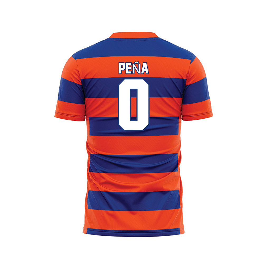 Florida - NCAA Women's Soccer : Paloma Peña - Striped Soccer Jersey-1