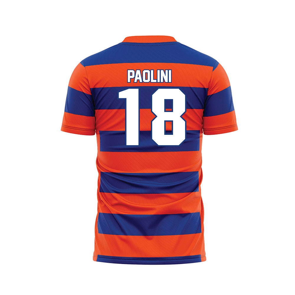 Florida - NCAA Women's Soccer : Ava Paolini - Striped Soccer Jersey-1