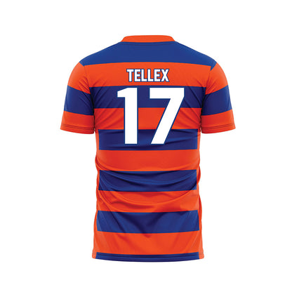 Florida - NCAA Women's Soccer : Delaney Tellex - Striped Soccer Jersey