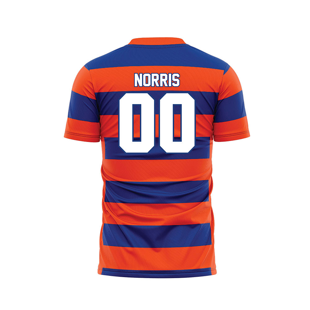 Florida - NCAA Women's Soccer : Nylah Norris - Striped Soccer Jersey-1