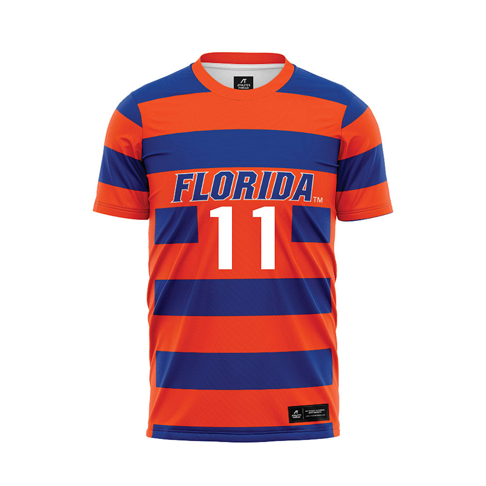 Florida - NCAA Women's Soccer : Sophie White - Striped Soccer Jersey