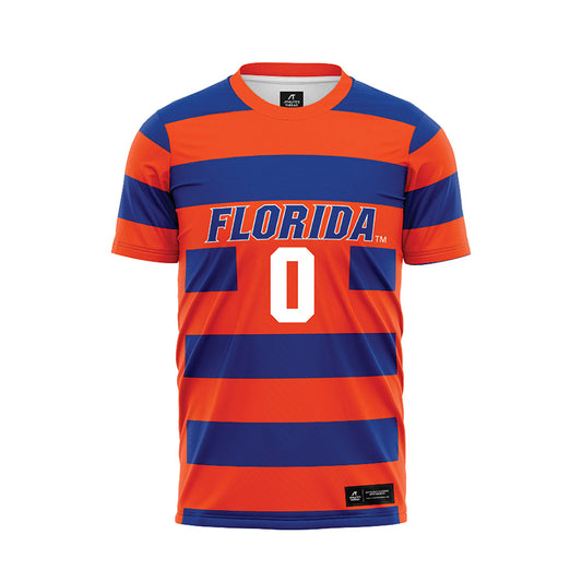 Florida - NCAA Women's Soccer : Paloma Peña - Striped Soccer Jersey-0