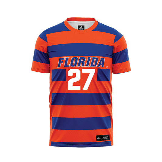 Florida - NCAA Women's Soccer : Norah Abbott - Striped Soccer Jersey