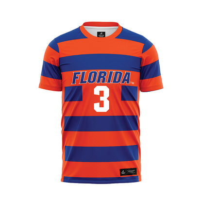 Florida - NCAA Women's Soccer : Tatum O'Coyne - Striped Soccer Jersey-0