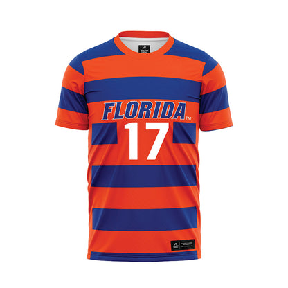 Florida - NCAA Women's Soccer : Delaney Tellex - Striped Soccer Jersey