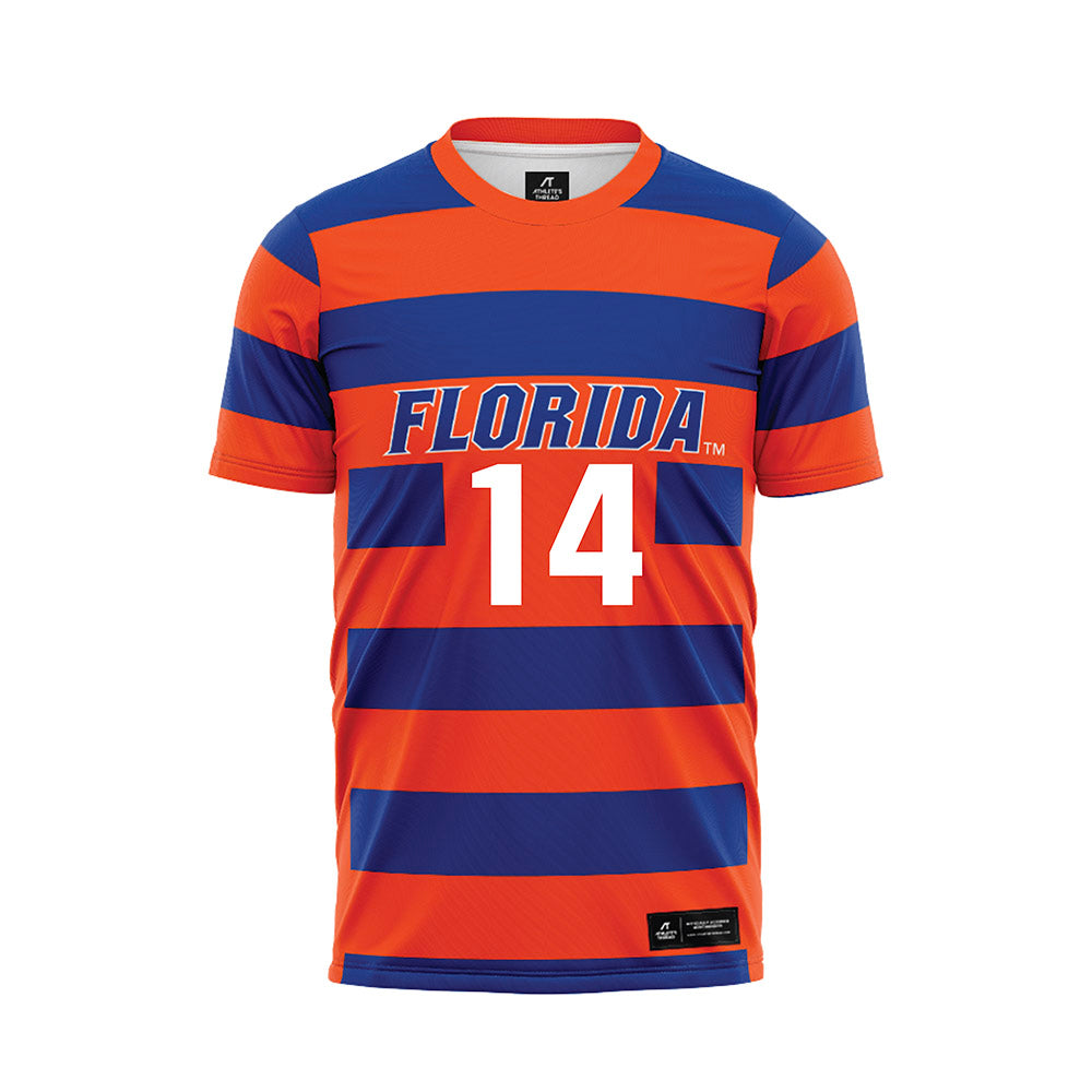 Florida - NCAA Women's Soccer : Njeri Butts - Striped Soccer Jersey