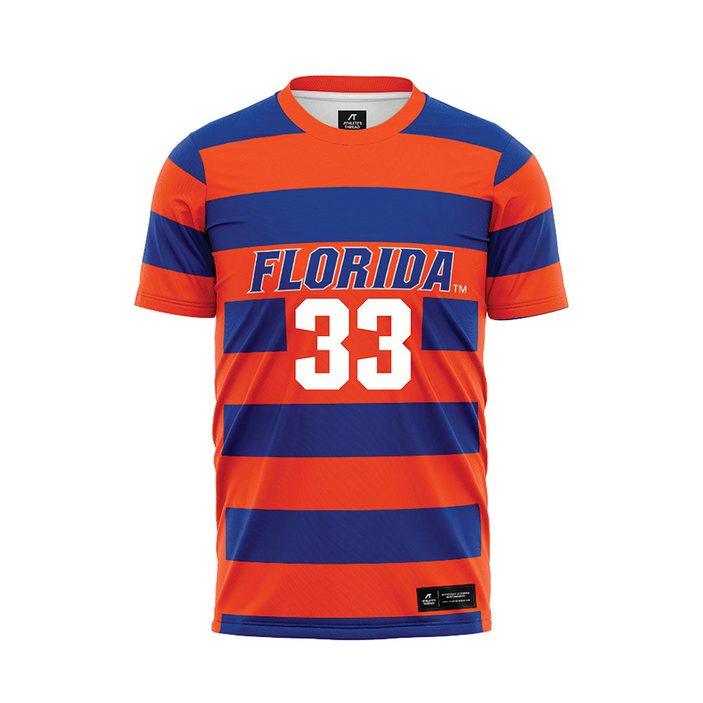 Florida - NCAA Women's Soccer : Skye Barnes - Striped Soccer Jersey