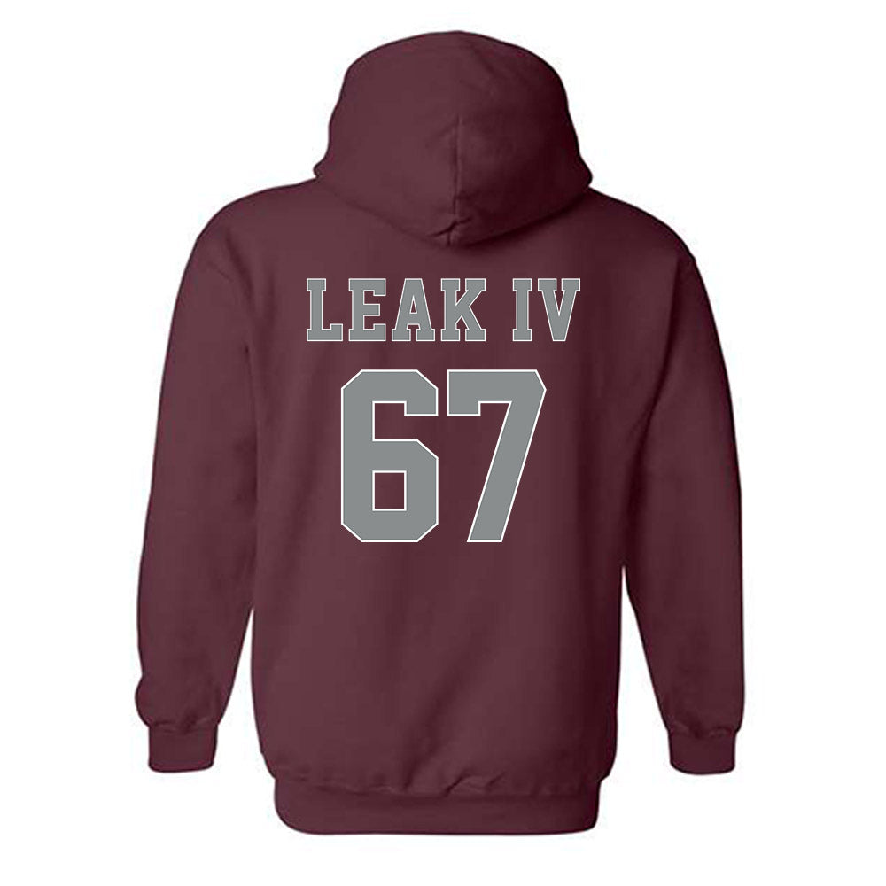 NCCU - NCAA Football : Cicero Leak IV - Classic Shersey Hooded Sweatshirt-1