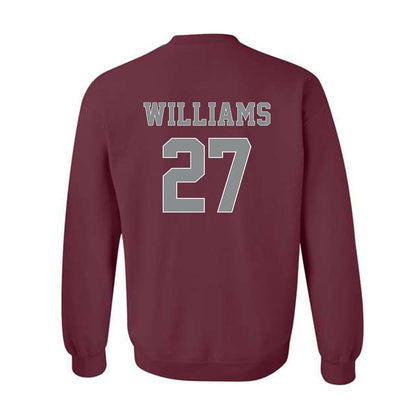 NCCU - NCAA Football : Cameron Williams - Classic Shersey Crewneck Sweatshirt-1