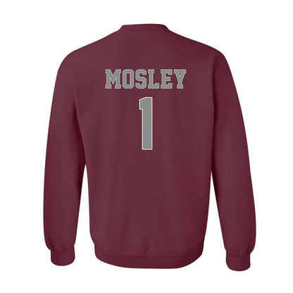 NCCU - NCAA Football : Chris Mosley - Classic Shersey Crewneck Sweatshirt-1